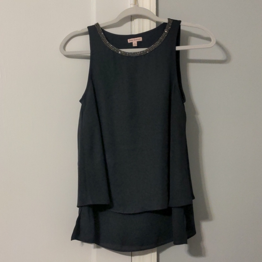 Juicy Couture Black Blouse